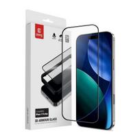 iphone 17 pro glass - Crong 3D Armour Glass + installation frame iPhone 17 Pro Max - 1 nuotrauka