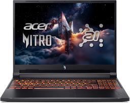 acer ai - Acer Nitro V 16, Ryzen 7 260, 16 GB, 1 TB, 16", RTX 5070, Juodas (Black) - 1 nuotrauka