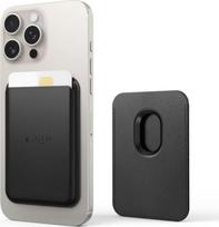 korteliu laikiklis - Tech-Protect MagWallet MagSafe kortelių laikiklis - Juodas (Black) - 1 nuotrauka