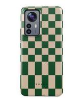 iLike Xiaomi 12 Pro Burga Ivy League Tough Case - Žalias (Green)