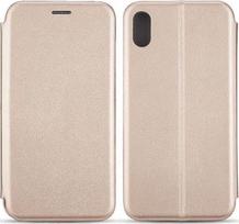 Dėklas Beline Book Magnetic Apple iPhone Xs Max rózowo-auksinė/rosegold