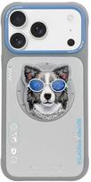 NIMMY dėklas "Cool Dog", suderinamas su MagSafe, skirtas IPHONE 17 Pro Max, pilkas