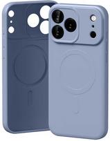Mercury Semi-Silicone MagSafe dėklas skirtas Apple iPhone 17 Pro Max lelijų spalvos