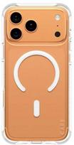 „Panzer Glass CARE by PanzerGlass“ madingas „Samba“ su baltu „MagSafe iPhone 17 Pro Max“ apsauginiu stikliuku