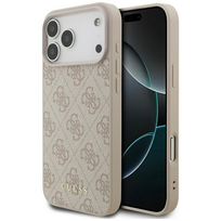 iphone 17 pro max case - Guess 4G Classic dėklas skirtas Apple iPhone 17 Pro Max rožinės spalvos - 1 nuotrauka