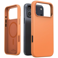 Dėklas Araree Typo Skin M MagSafe do iPhone 17 Pro Max oranžinė