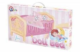 Technok Toys Lėlės lovytė su pataliukais 4494