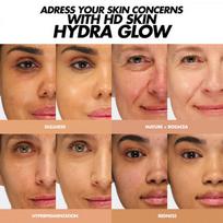 Make Up For Ever HD Skin Hydra Glow makiažo pagrindas 2Y32 - Warm Caramel 30 ml