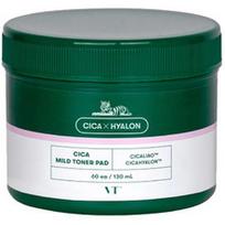 makiazas - VT Cosmetics Cica Mild Toner Pad, 60 vnt., 130 ml - 1 nuotrauka