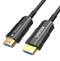 Unitek HDMI 2.0 AOC 4K 60Hz 7m optinis kabelis (Optical Cable)