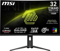 curved monitorius - MSI MAG 321CUPDFDE Curved - 1 nuotrauka