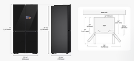 samsung 90f - Samsung RS90F66BEFEO - 9 nuotrauka