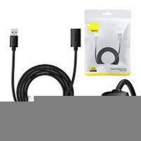 Baseus AirJoy USB 3.0 prailginimo kabelis vyris į moterišką, 2m, Juodas (Black)