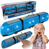 durys - MALPLAY žaislinis tramvajus su garsu ir šviesa, atidaromos durys, 1:16 - 1 nuotrauka