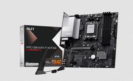pagrindine plokste am5 - MSI Pro B840M-P Wi-Fi 6E - 1 nuotrauka