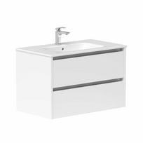 Vonios spintelė KAMĖ City 80, balta (White)