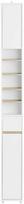 Vonios spintelė SoBuy BZR34-WN, balta (White)