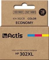 Rašalinio spausdintuvo kasetė Actis Cartridge KH-302CR For HP 21ml MultiColor