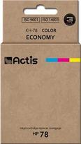 Rašalinio spausdintuvo kasetė Actis Cartridge KH-78 For HP 47ml Multicolor