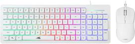 gaming komplekt - Baracuda BGC-012 Orca Balta Combo (White) - 1 nuotrauka