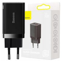 usb c pakrovejas - Baseus Super Si Pro Quick Charger 30W Black - 1 nuotrauka