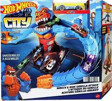 Mattel Hot Wheels City Wreck & Ride Gorilla Attack rinkinys, HDR30