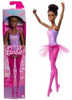 Mattel Lėlė Barbie Balerina Juoda (Black) HRG36, 29 cm