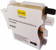 Rašalinio spausdintuvo kasetė Uprint LC985YE  Cartridge For Brother 12ml Yellow