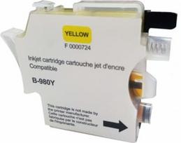Rašalinio spausdintuvo kasetė Uprint Cartridge for Brother 12 ml Yellow
