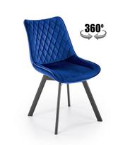 Valgomojo kėdė Halmar K520, tamsiai mėlyna (Dark Blue)