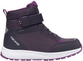 VIKING ŽIEMINIAI BATAI VAIKAMS EQUIP WARM WP 1V, tamsiai violetiniai (Dark Violet)