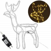 Kalėdinis elnias Springos CL4120, 144 LED, skaidri (Transparent)
