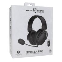 belaides zaidimu ausines - White Shark WGH-2443 Gorilla Pro Juodas (Black) - 1 nuotrauka