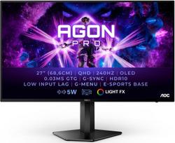 4k 240hz 27 - AOC AG276UZD 26.5", QD-OLED, 4K, 240Hz, Juodas (Black) - 1 nuotrauka
