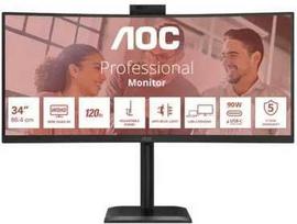 monitorius 2x hdmi hdmi - AOC CU34E4CW Curved - 1 nuotrauka