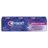 Balinamoji Dantų Pasta Su Fluoru 3D White Radiant Mint Crest 24 G