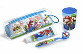 rinkinys Cartoon Toiletry Bag Super Mario Oral Dantų pasta Toothbrush Cup - Atgauk 20%