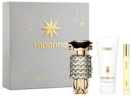 Paco Rabanne Fame EDP rinkinys 80ml + kūno losjonas 100ml + EDP purškiklis 10ml