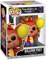 funko pop five nights at freddys - FUNKO POP! Vinilinė figūrėlė FIVE NIGHTS AT FREDDY´S: BALLOON FOXY, 9,5 cm - 1 nuotrauka