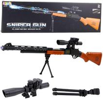 Lean Toys Žaislinis snaiperio šautuvas AK-528 su šviesos ir garso efektais