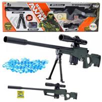 LEAN Toys Snaiperio šautuvo replika AWM, 80 cm, vandens gelio kulkų