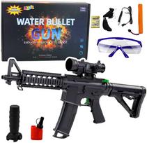Lean Toys Vandens kamuoliukų šautuvas su hidrogeline optika, 86 cm, Juodas (Black)