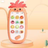Malplay Žaislinis interaktyvus muzikinis telefonas Ananasas (Pineapple)