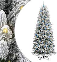 Dirbtinė Kalėdų eglutė su 300 LED s stovu Balta 240 cm - Atgauk 20%
