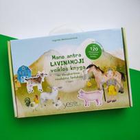 Lietuvos Kūrėjai. Mano antra lavinamoji veiklos knyga su daugkartinio naudojimo lipdukais