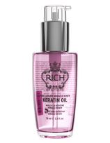 RICH Pure Luxury Miracle Renew Keratin Oil keratino aliejus plaukams, 70 ml