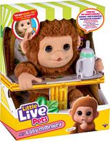 Little Live Pets Interaktyvi pliušinė beždžionėlė 26613