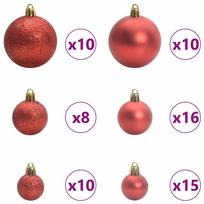 dirbtine eglute 180 - Dirbtinė Kalėdų eglutė Žalia 180 cm PVC ir Metalas ir Plastikas - 6 nuotrauka