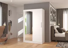 Spinta Adrk Furniture BARIO 120, balta (White)