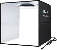 foto deze - Puluz PU5032B LED fotografavimo dėžė 30cm Juoda (Black) - 1 nuotrauka